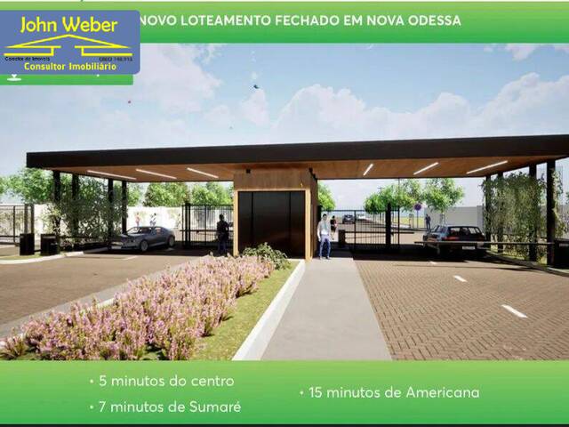#2803 - Terreno para Venda em Nova Odessa - SP - 1